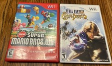 Final Fantasy Crystal Chronicals: Crystal Bearers Super Mario Bros Nintendo Wi L