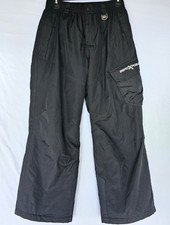 ZeroXposur Snow Pants Youth Large 14/16 Black Insulated Ski Snowboard Winter