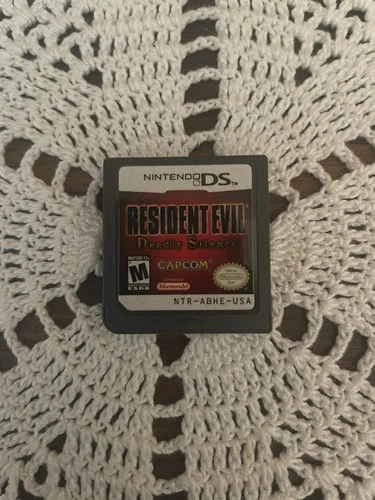 Resident Evil Deadly Silence (Nintendo DS, 2006) Authentic Tested Working