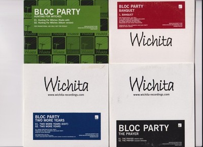 BLOC PARTY - 10 x Promo Maxi CDs / CDs - Sammlung - 2004/2014 - Kele