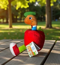 Kohl's Cares Plush Richard Scarry's Busy Town Lowly Worm Toy 12” New with Tags