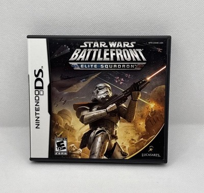Star Wars Battlefront Elite Squadron (Nintendo DS, 2009) Lucas Arts CIB Complete