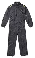 Triumph Black Packable Rain Suit XS-S 1 Piece Motorcycle Gear MFNA2046-XS-S