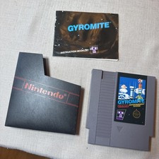 Gyromite NES [5 Screws] (Nintendo Entertainment System, 1985) w/ Manual & Sleeve