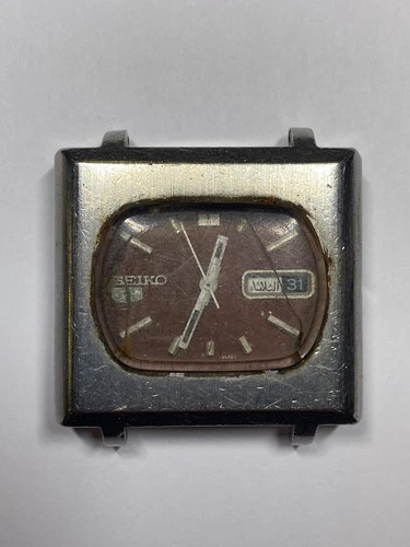 Vintage SEIKO 6119-5400 Automatic Men's Watch, Pre-Owned, Doesn't Run (33-#85)