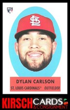 Dylan Carlson 2021 Topps Archives #69PO-5 1963 Topps Peel-Off