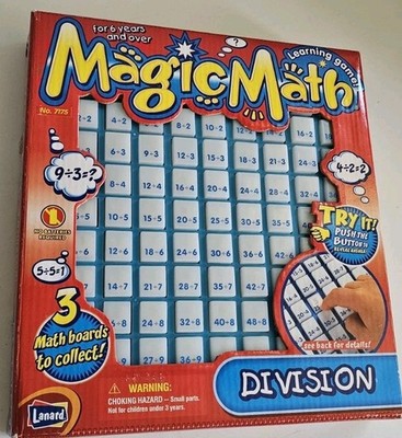 90s Magic Math Machine Division Lanard Educational Learning Toy 1993 Learn