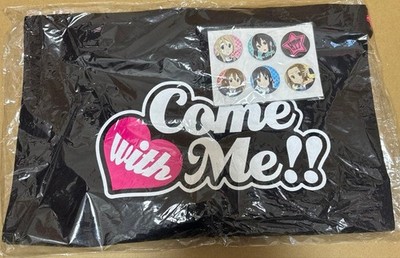 K-ON Tote Bag Can Badge 2011 Come with Me!