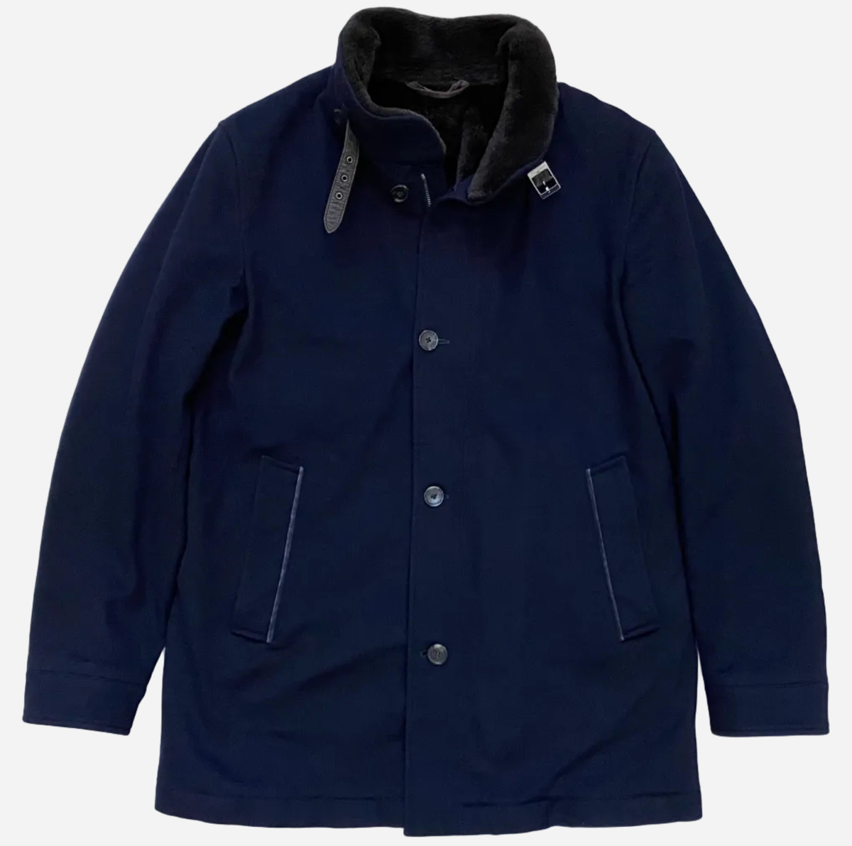 極希少 Loro Piana ミンク カシミヤ100%コート リバーシブル 紺 $18k Loro Piana Castorino Fur Cashmere Nutria Lined Coat | eBay