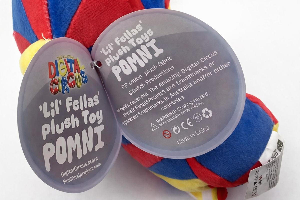 iglu_1 さま専用】misha&puff 公式限定 4y circus Amazing Digital Circus Pomni Lil Fellas Glitch Official 8