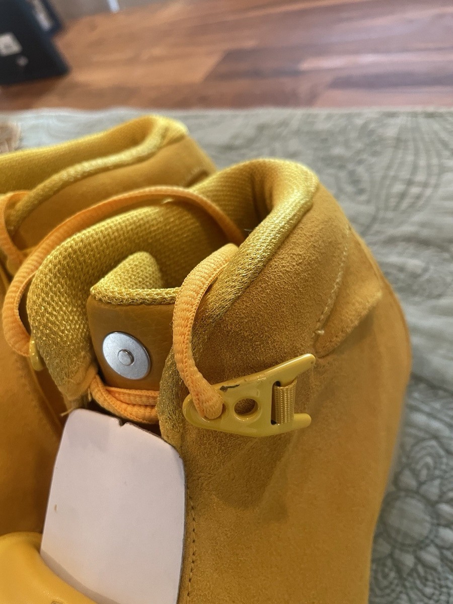 Size 10 - Jordan 18 Retro Yellow Ochre Suede 2018 - AA2494