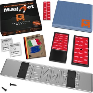 Targa magnetica begle itfa hrzeug di 30 x 8 cm