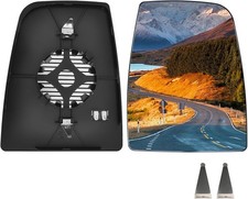 Passenger Right Side Upper Mirror Glass Replacement for Transit 150 250 350 MK8