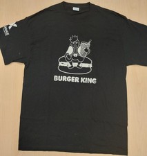 Burger King Grand Opening Promo Shirt XLarge  Vintage Style Fast Food Tee NWOT
