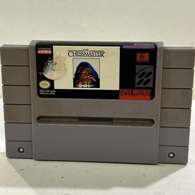 The Chessmaster (Super Nintendo Entertainment System, SNES, 1991) Game Only