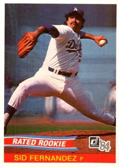 1984 Donruss #44 Sid Fernandez RC - Los Angeles Dodgers