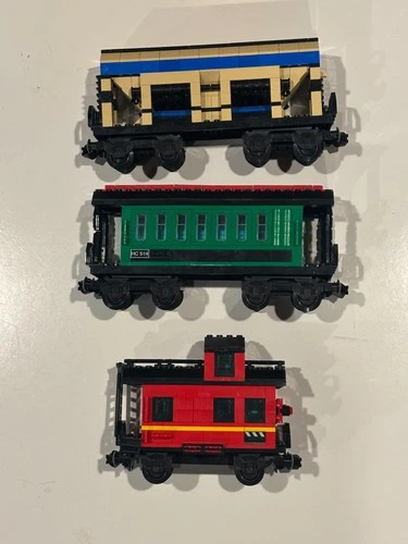 LEGO My Own Train LOT 10014, 10016, 10017 no instructions, no boxes