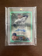 2023 Topps Chrome Cole Ragans Aqua Insert Auto #96/199
