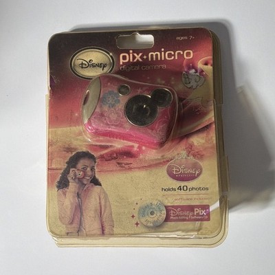 Disney Pix Micro Children's Digital Camera Pink 0.3MP Holds 40 Photos