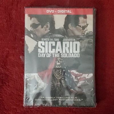 Sony Sicario: Day of the Soldado DVD Widescreen Digital Movie Benicio Del Toro