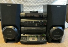 Sony LBT-D590 Remote Controlled Compact Hi-Fi Stereo System - Tested - Read Desc