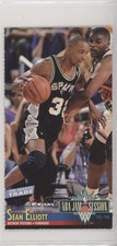1993-94 Fleer NBA Jam Session Detroit Pistons Sheet Singles Sean Elliott 0q3