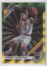 2019-20 Panini Donruss Holo Green & Yellow Laser Jordan Clarkson #37 07rd