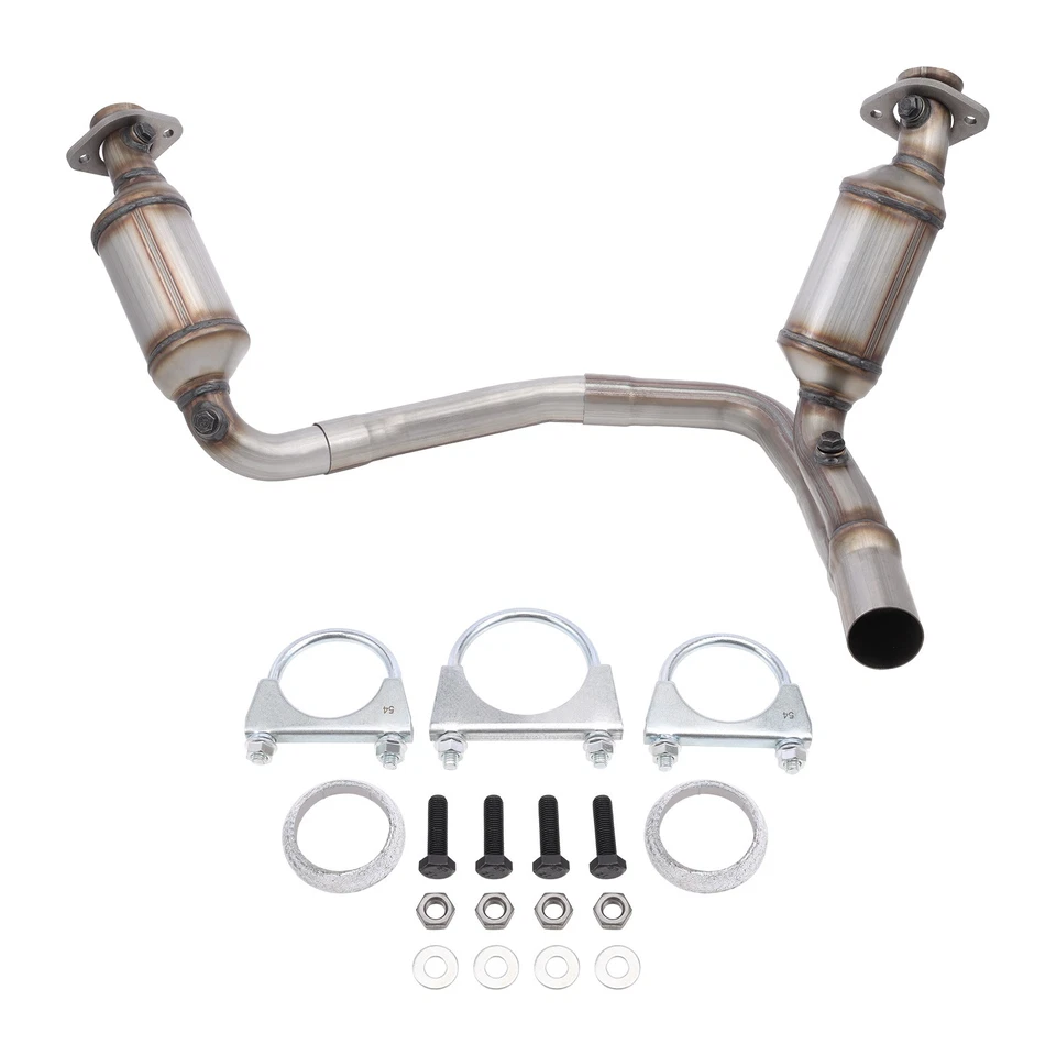 Y-pipe Catalytic Converters #645472 For Dodge Durango 3.7L&4.7L 2005-2007 EPA Foto 2 de 4