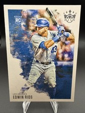 Edwin Rios #91 Diamond Kings MLB Baseball 2020 Los Angeles Dodgers RC