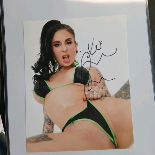 Pornstar Joanna Angel Autographed 8x10 Photo | eBay