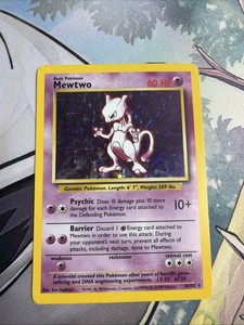 Mewtwo Pokemon Card 1999 | eBay