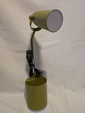 Table Lamp Pea Green Color Integrated LED Ligth USB/C Connector Room Essentials™