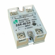 1PC Single-phase Solid State Relay SSR-40DA 40A 380VAC DC Control AC