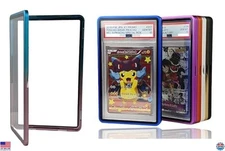 RedCap Premium 35PT Magnetic Aluminum PSA Slab Guard - UV Resistant Glass Case