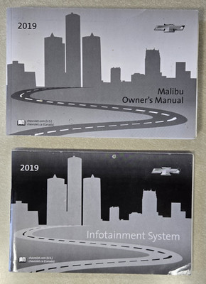 OEM Original 2019 Chevrolet Malibu Owners Manual, Infotainment System Guide Book