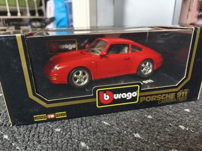 Bburago 1/18 Porsche 911 Carrera 1993 Rot - diecast 3060 , Diamond , Neu