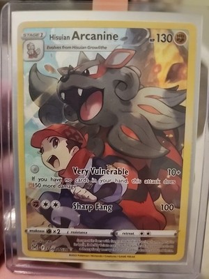 Hisuian Arcanine TG08/TG30 Swsh11: Lost Origin Trainer Gallery Holo