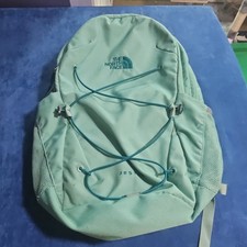 The North Face Jester Hiking Backpack Green Padded Straps Ventilated Panel