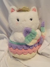 Fao Schwartz Glow Brights Mermaid Meowmaid Lights Up Water Sound Cat Plush work