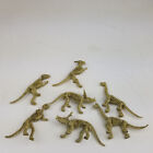 Mixed lot of 7 Plastic Dinosaur Skeleton Figure T Rex Protoceratops Brontosaurus