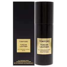 Tom Ford Tuscan Leather Unisex 150 ml/4 oz All Over Body Spray New in Box Sealed