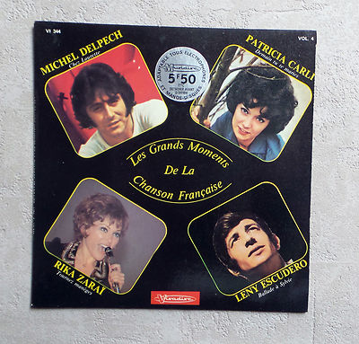  VINYL 45T 7'' EP / DIVERSE LES GRAND MOMENTS DE LA MUSIQUE FRANÇAISE VOL.4