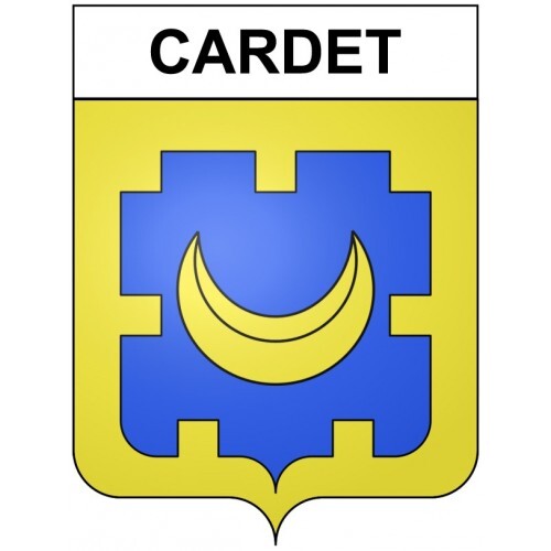 Cardet 30 ville Stickers blason autocollant adhésif | eBay