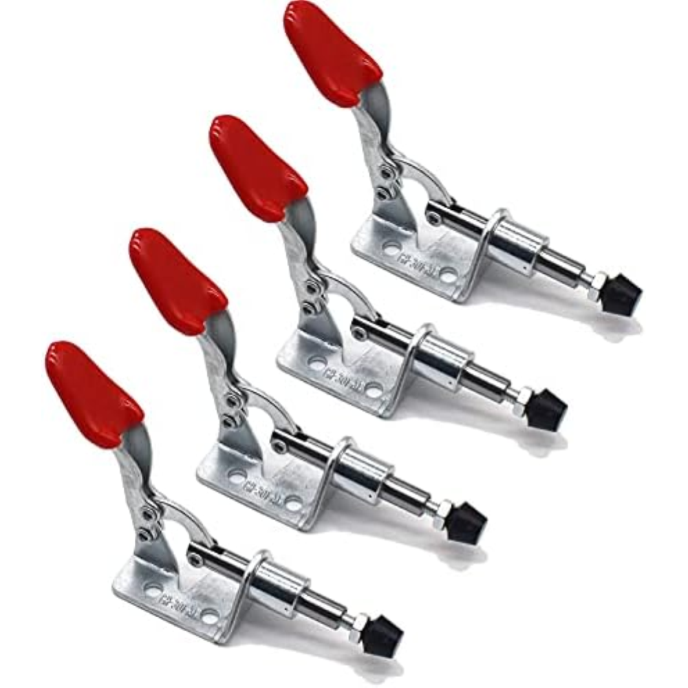 Widream 4 pcs Morsetti a Ginocchiera, Toggle Morsetto Push Pull Toggle, Orizzont