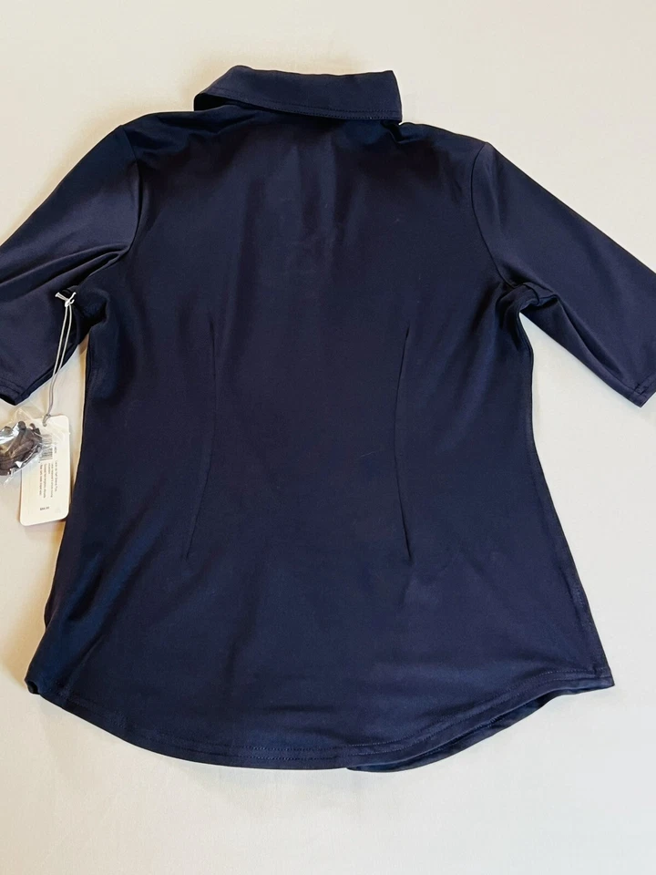 CAMISA JOFIT MUJER Top Azul Marino GOLF Con Cordones Talla XXS (16) Foto 2 de 4