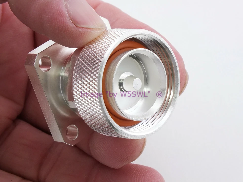 7/16 DIN Male Connector fit Type 43 Watt Meter & Socket Head Screws - by W5SWL - Image 3 of 3