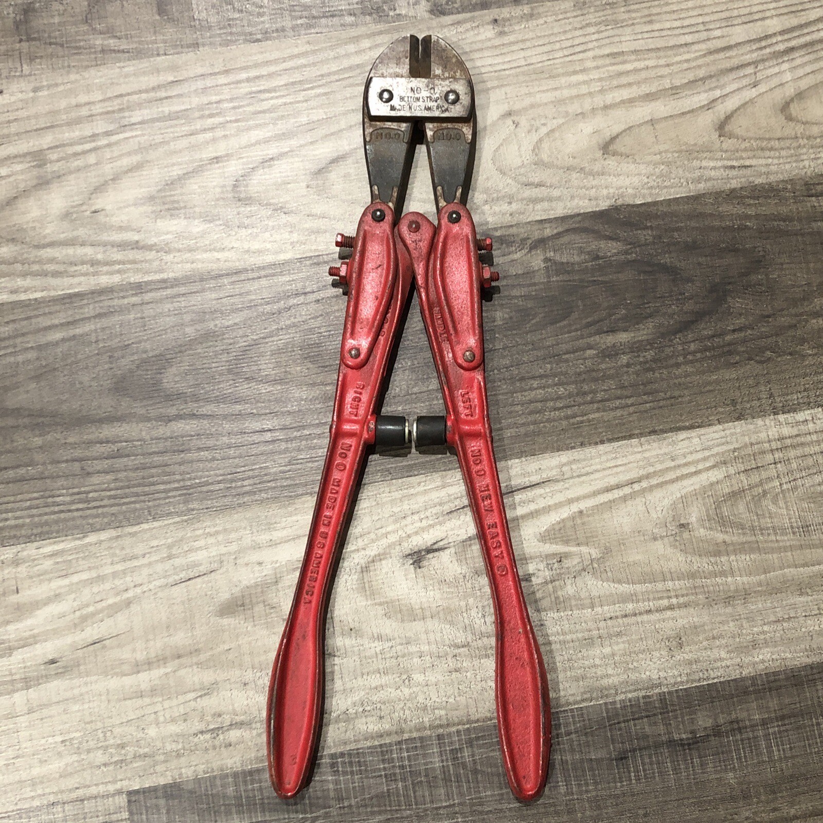 Vintage 18" H K Porter No. 0 New Easy 5/16” Bolt Cutters Made In USA HKP eBay