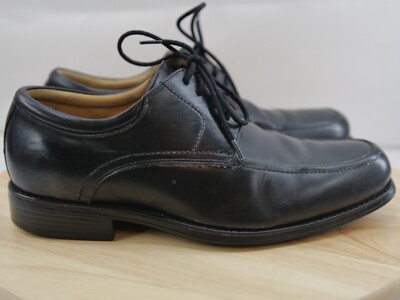 Johnston & Murphy Sheepskin Monk Strap Dress Shoes Mens 9M Black Leather Johnston & Murphy Monk Strap Dress Shoe Black Leather  main image 2