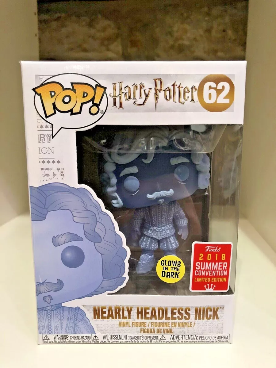 NEARLY HEADLESS NICK GLOW SDCC 2018 CONVENTION EXCL FUNKO POP HARRY POTTER 62