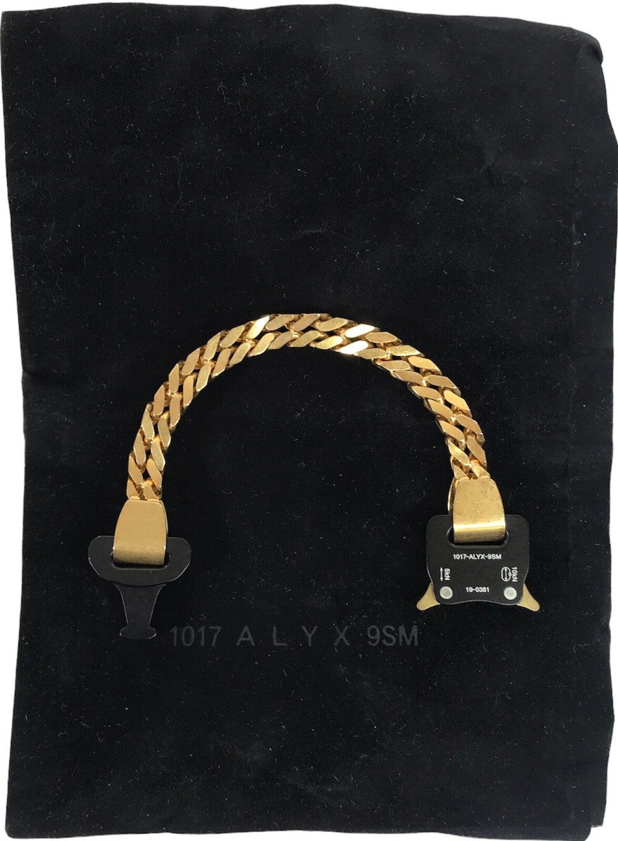 1017 ALYX 9SM（アリクス） BUCKLE BRACELET 1017 ALYX 9SM Unisex Buckle Bracelet Blue L/XL | eBay
